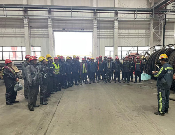 emc网页版登录建设机电安装公司筑牢“安全堤坝”助力劳动竞赛