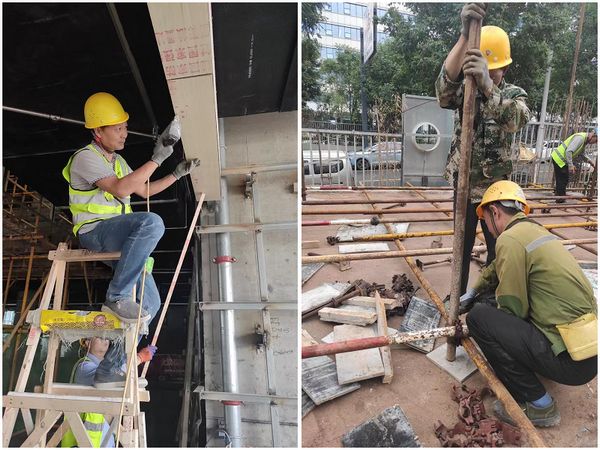 emc网页版登录建设天工公司土建十五部重拳出击，全力打好四季度项目施工攻坚战