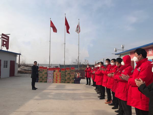 文家坡矿总经理徐景果一行莅临emc网页版登录建设矿建二公司第三项目部检查指导工作