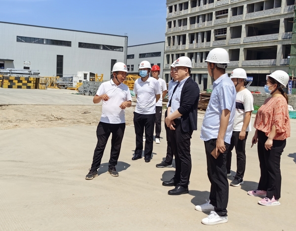 廊坊市委常委、市纪委书记、市监委主任宋立功一行深入河北庞源项目督查巡视