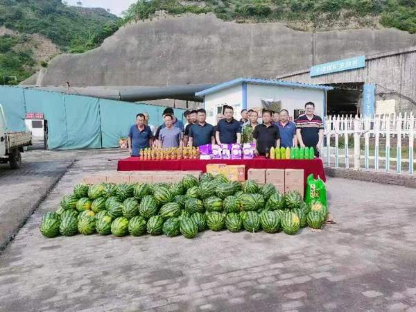 韩城矿业王峰煤矿领导莅临emc网页版登录建设矿建二公司项目部检查慰问