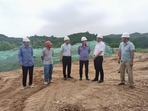 emc网页版登录建设西北分公司：陇县县委副书记翟建平一行到陇县100MW 农光互补发电项目检查指导