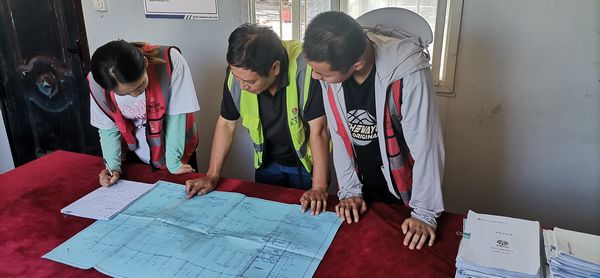 emc网页版登录建设天工公司土建二部：真带真学促成长，扎实推进新员工能力提升