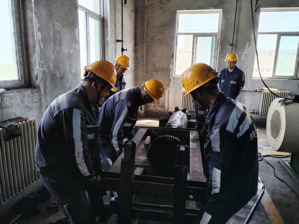 emc网页版登录建设洗选煤运营公司神渭首端运营项目部：攻坚第一战  检好第一线