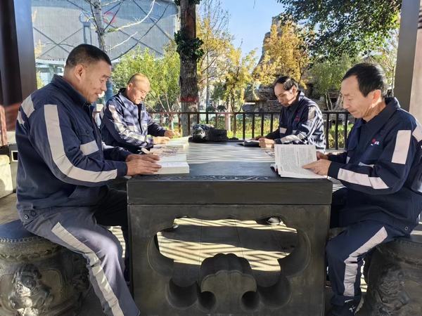 emc网页版登录建设洗选煤运营公司柠条塔运营项目部开展“读书好，好读书，读好书”廉洁故事分享会