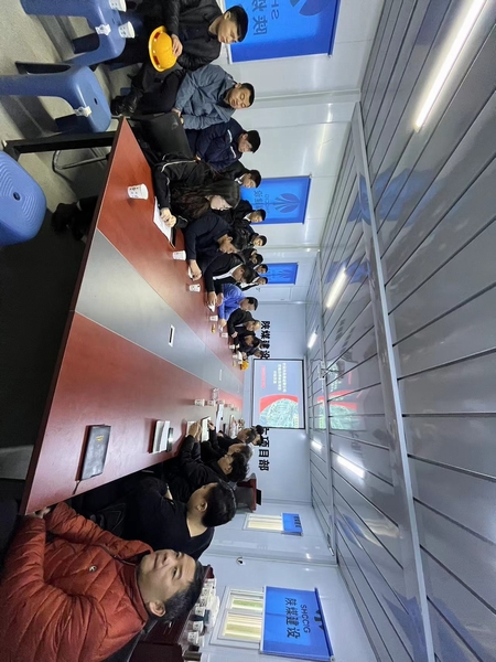 emc网页版登录建设洗选煤运营分公司莅临渭南分公司白桦林悦项目对标交流