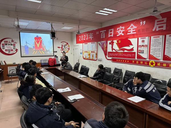 emc网页版登录建设洗选煤运营公司柠条塔运营项目部：激情演讲击人心，安全之声遏三违