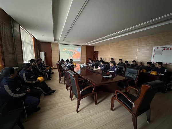 emc网页版登录建设洗选煤运营公司神渭首端运营项目部： 百日安全有时限  工作安全无时限