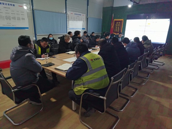 emc网页版登录建设铜煤公司第二项目部：多举多措渡寒潮