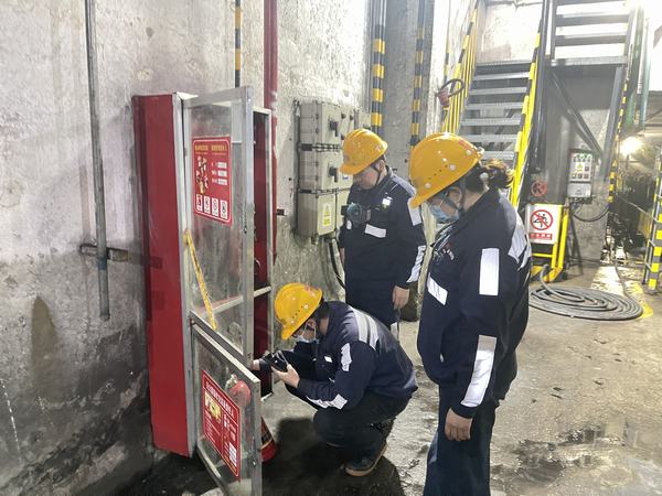 emc网页版登录建设洗选煤运营公司神渭首端运营项目部： 节前项目大检查  把牢安全生产关