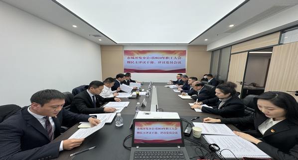 emc网页版登录建设集团市场开发分公司召开2024年职工大会