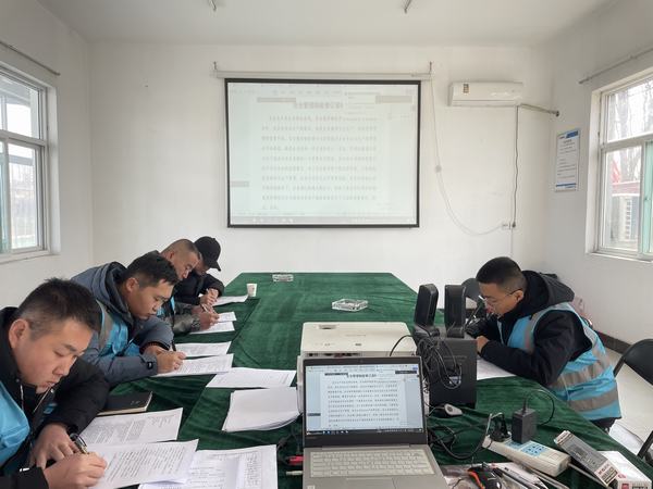emc网页版登录建设渭南分公司第十五项目部上好开工第一课 为复工复产保驾护航