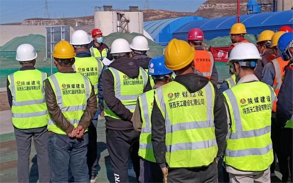 emc网页版登录建设天工公司土建四部：“安全党课”做引领  “安全承诺”最强音