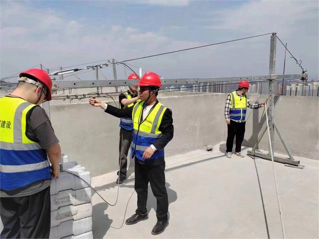 emc网页版登录建设韩城分公司土二项目部扎实开展高处作业吊篮安全专项管理活动