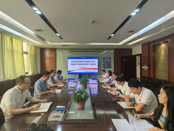 emc网页版登录建设煤矿运营服务分公司：组织召开党纪学习教育专题学习会议