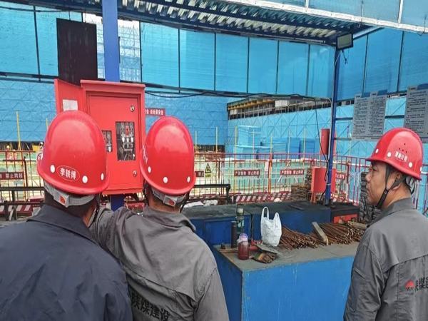 emc网页版登录建设渭南分公司第七项目部安全生产月活动持续开展“不打烊”