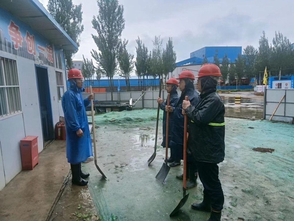 emc网页版登录建设韩城分公司土建十二项目部：提高防汛意识  筑牢防汛堤坝