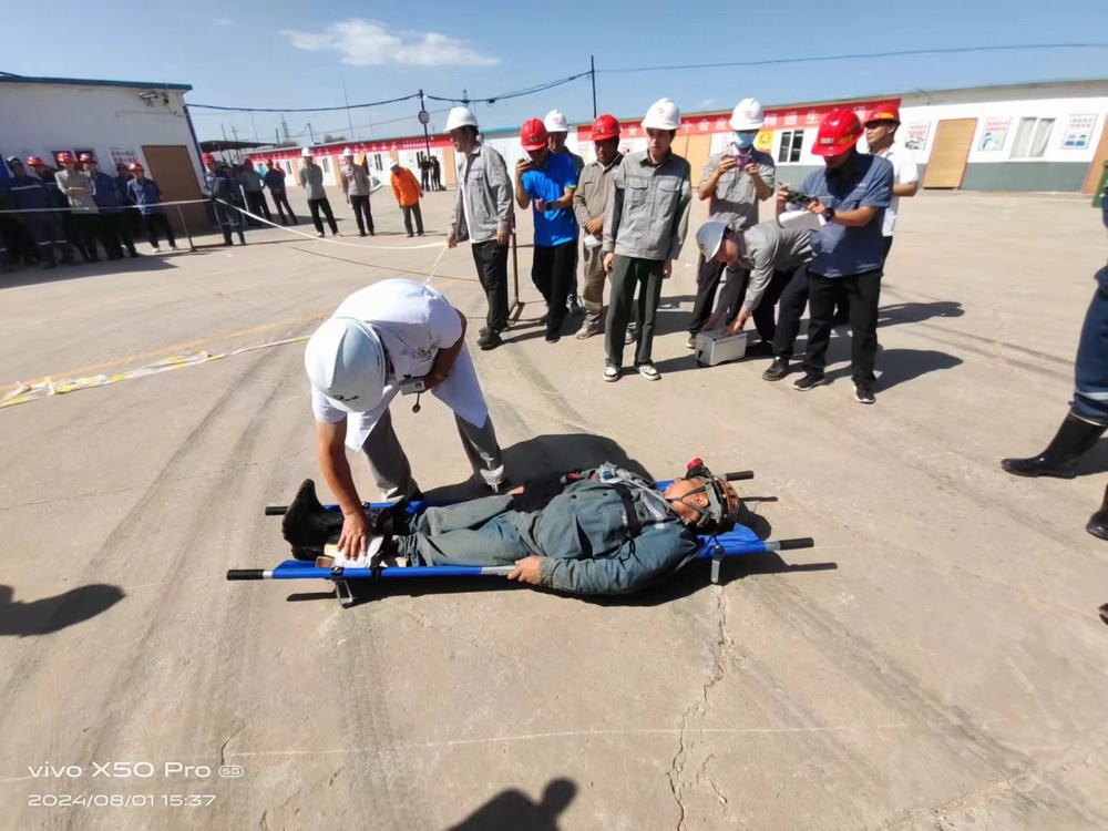 emc网页版登录建设矿建二公司：以“演”促练 以“练”筑防