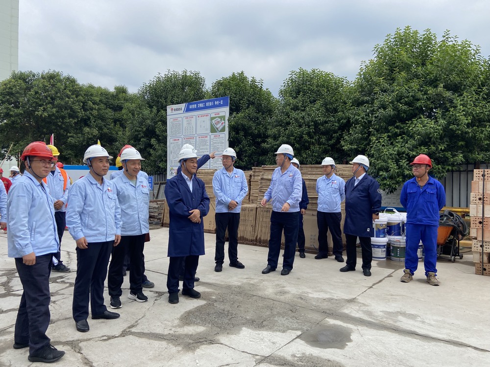 emc网页版登录建设绿宇公司：陕西省化工学会理事会副理事长莅临消防一级站调研指导