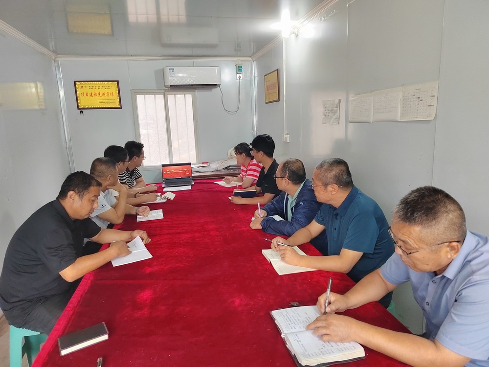 emc网页版登录建设韩城分公司土建十三项目部：严守“主阵地” 深耕“责任田”