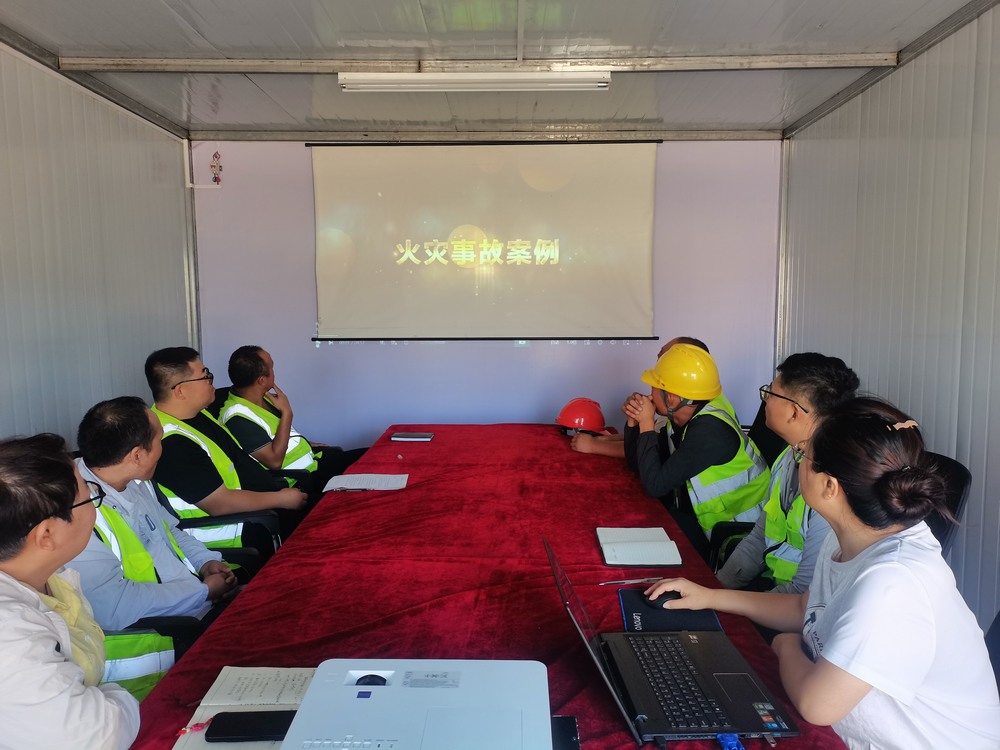 emc网页版登录建设韩城分公司土建九项目部：严治“三违”  筑牢安全防线