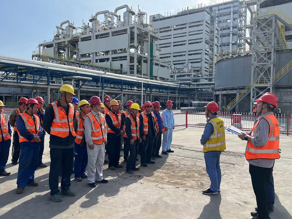 emc网页版登录建设天工公司土建第五项目部：国庆安全“不打烊”  打响“百安”攻坚战