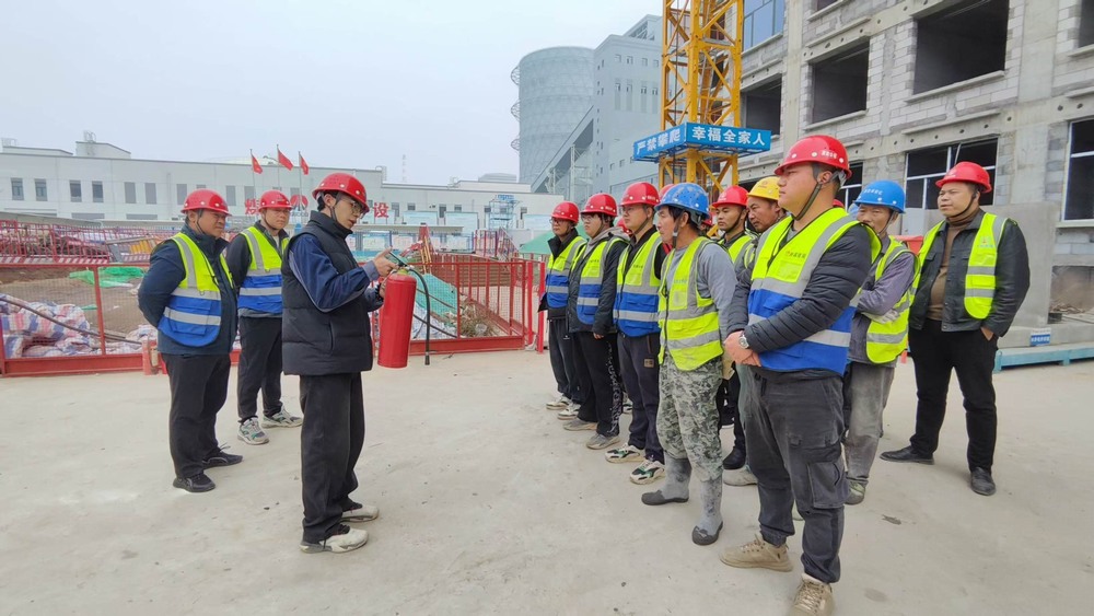 emc网页版登录建设渭南分公司第七项目部：安全百日行 我们在行动