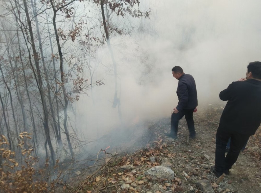 emc网页版登录建设驻村工作队：勇扑山火保平安 践行担当群众赞