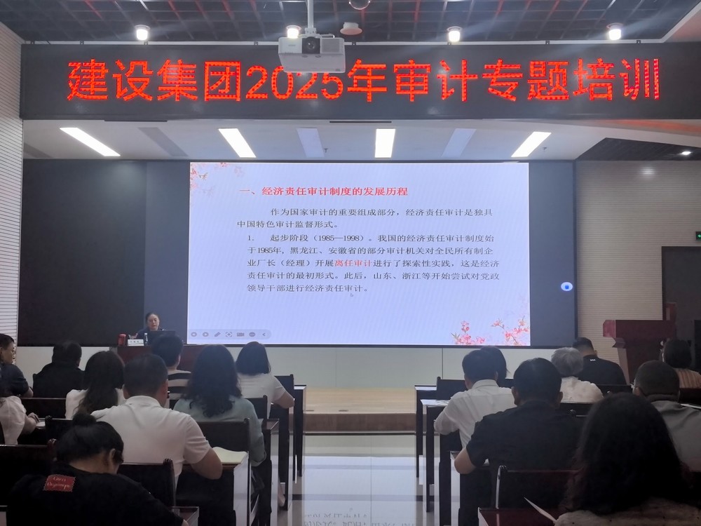 emc网页版登录建设举办2025年内部审计专题培训