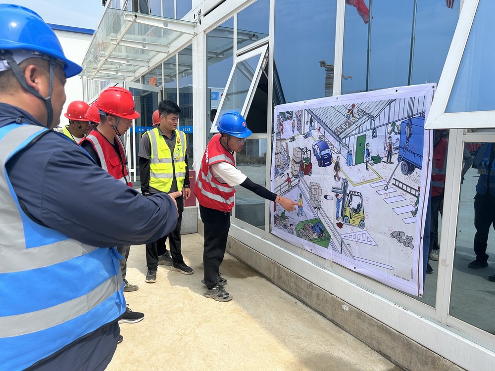 emc网页版登录建设韩城分公司土建四项目部：安全生产全员参与 平安成果人人共享