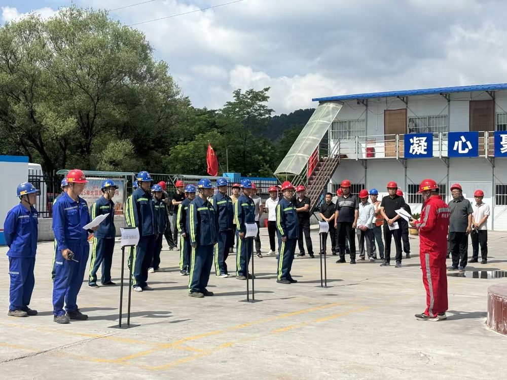 emc网页版登录建设机电安装公司：多项目部联动演练 筑牢安全生产“生命线”​