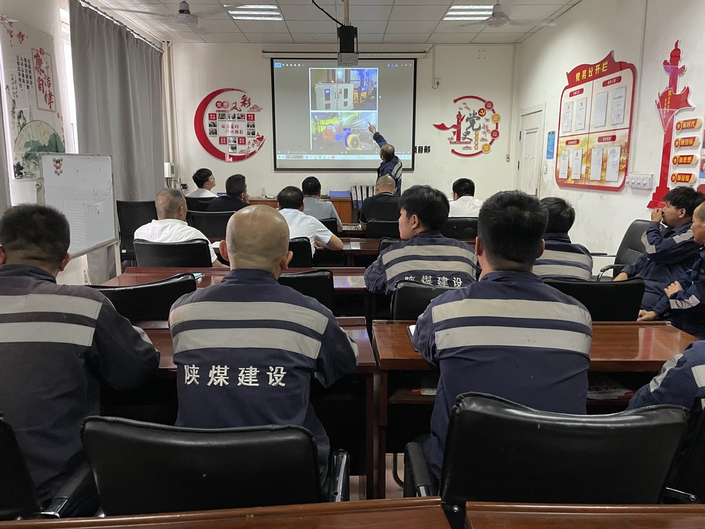 emc网页版登录建设洗选煤运营公司柠条塔运营项目部：安全生产常抓不懈，手指口述挖掘潜能