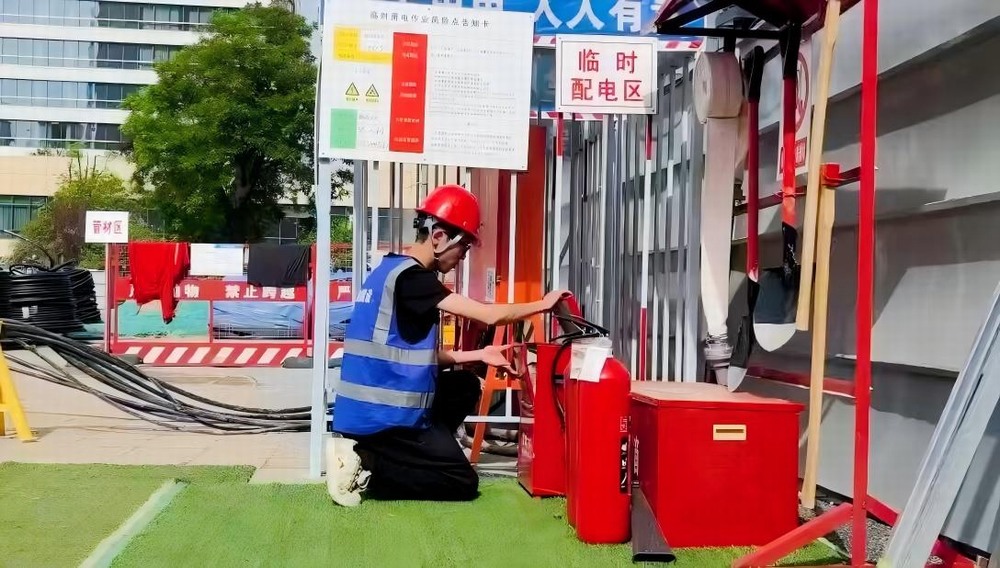 emc网页版登录建设绿宇公司:保生产不断档 全力迎“烤”验战高温