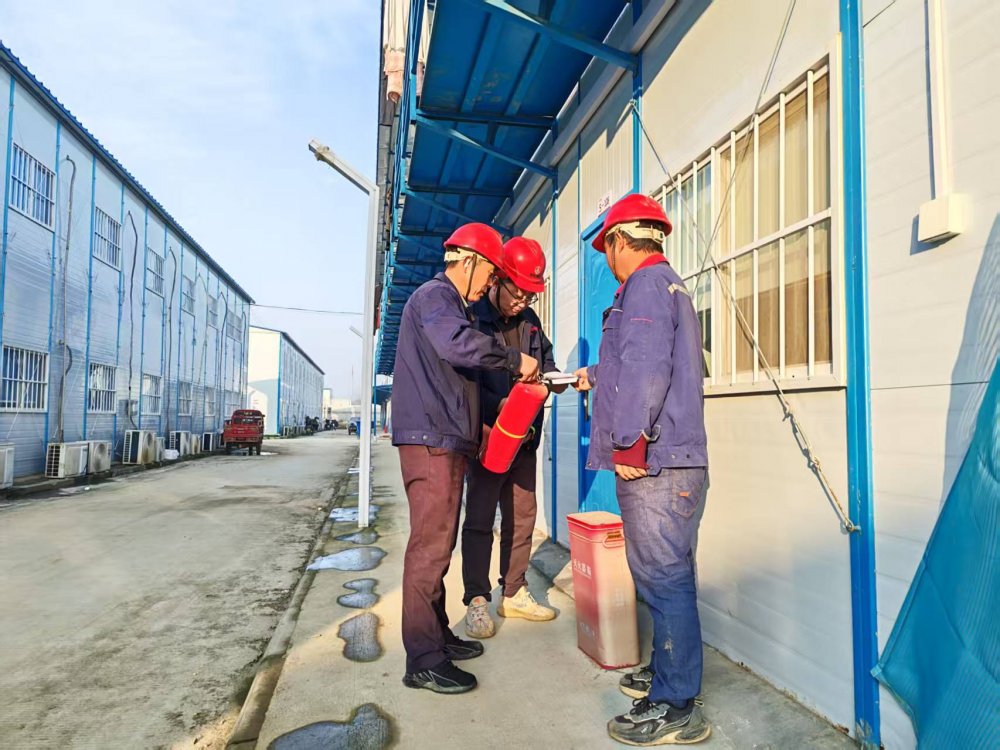 emc网页版登录建设韩城分公司土建十六项目部：以“硬举措”拧紧防火“安全阀”