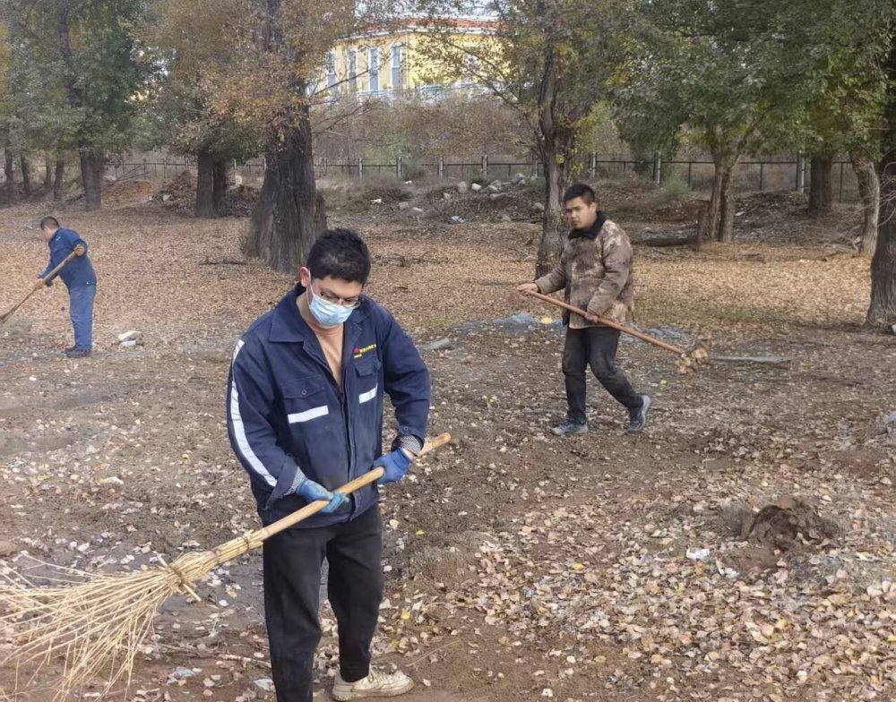 emc网页版登录建设煤矿运营服务分公司:洁美家园 志愿先行