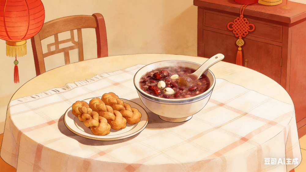 粥暖启新岁  同心赴年光