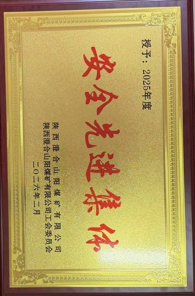 emc网页版登录建设洗选煤运营公司澄合山阳运营项目部: 喜获殊荣鼓干劲 砥砺奋进新征程