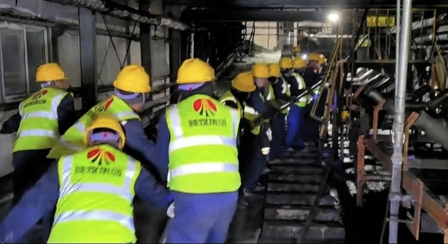 emc网页版登录建设渭南分公司:坚守新春施工线 提前履约显担当